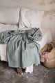 Antoinette linen dress, pastel green