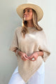 Bettany poncho, beige