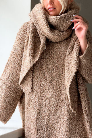 Boucle huivi, caramel