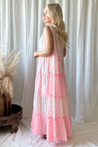 Carmelita cottton dress, pink