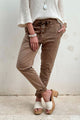 Casual tencel joggers, caramel