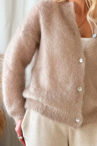 Cloudy cuddle cardigan, beige