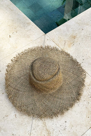 Cordoncillo sombrero hat, natural