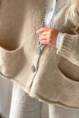 Dash cardigan, beige