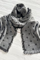 Dreamspell scarf, grey star