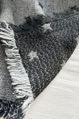 Dreamspell scarf, grey star