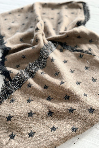 Dreamspell scarf, gold star