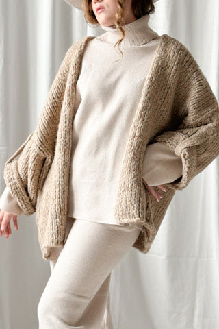 Fiona cardigan, caramel