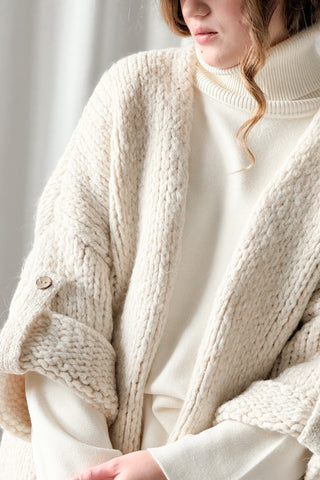 Fiona cardigan, off white