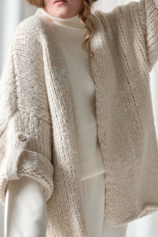 Fiona cardigan, off white