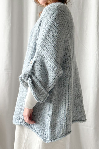 Fiona cardigan, sky blue