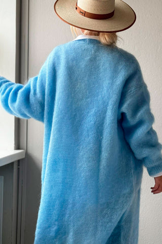 Forever in Love cardigan, ice blue