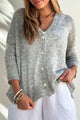 Isadora cardigan, pearl grey