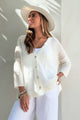 Isadora cardigan, off white