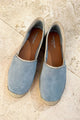 Mia glitter espadrilles, light blue suede