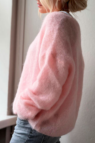 Mohair Heaven jumper, rose