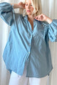 Jessamine cotton blouse, blue