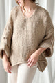 Roche knitwear, caramel