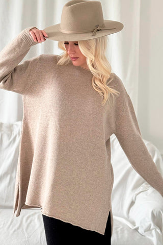 Serenite knit, taupe