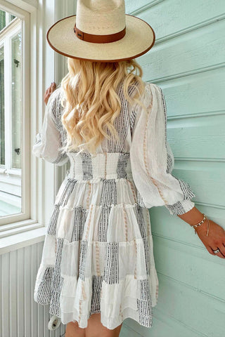 Sonya cotton dress, white