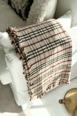 Tage dozing blanket, multi color natural