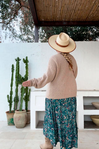 Tuscany dream cardigan, beige