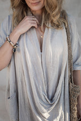 Sun seeker linen tunic, beige
