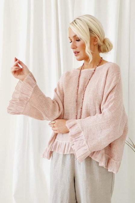 Yolanda shirt, rose