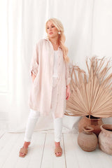 Another day linen shirt, beige
