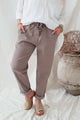 Bengaline joggers, taupe