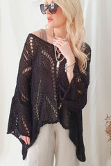 Boho dream knit, black