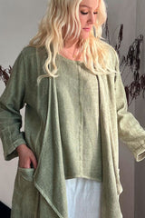 Chiara cotton jacket, khaki