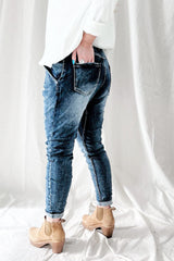 Cool jeans, mid wash