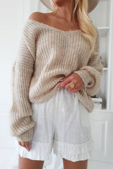 Dreams mohair knit, beige