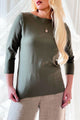 Gemma bamboo top, danish green