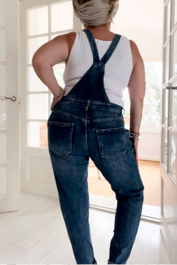 Good vibes jumpsuit, denim