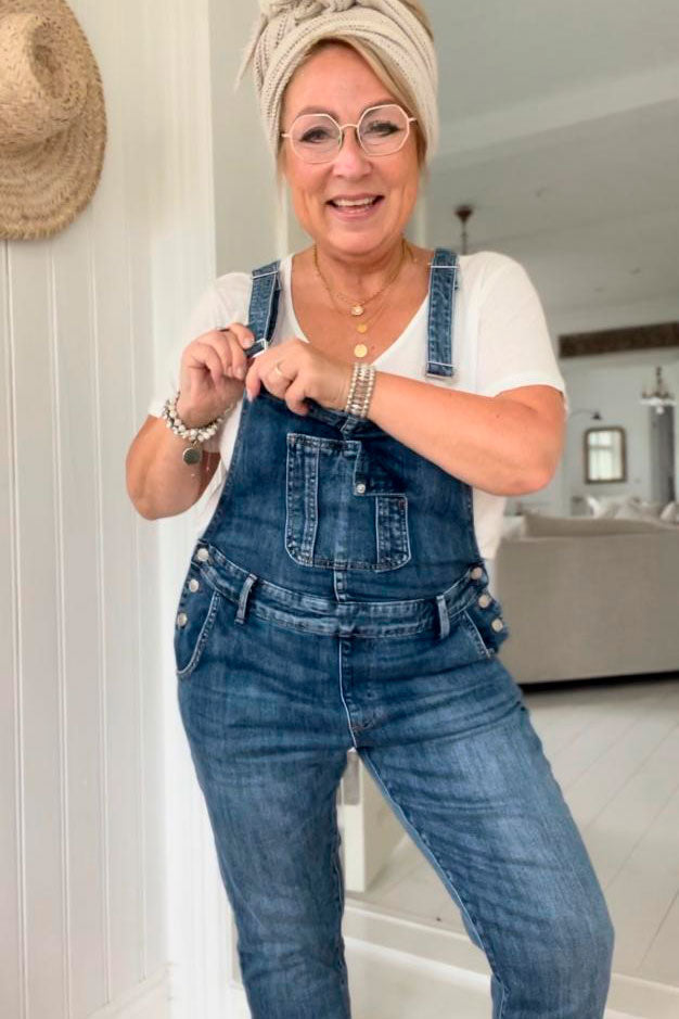 Good vibes jumpsuit, denim