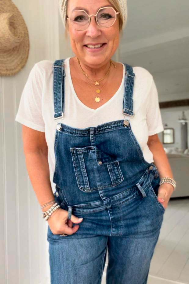 Good vibes jumpsuit, denim