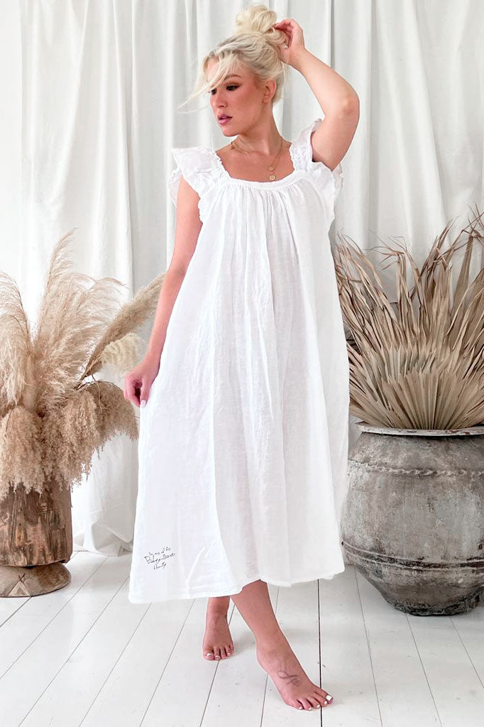 Harriet nightdress, white