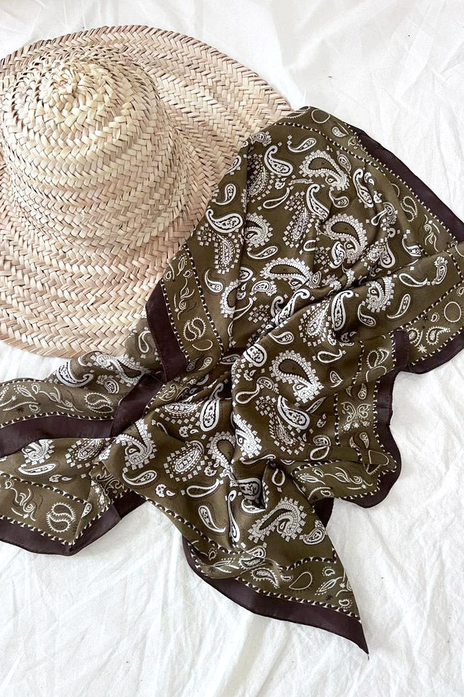 Linnea mini scarf, olive