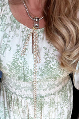 Meryl viscose dress, pastel green