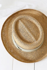 Miguel sun hat, dark natural