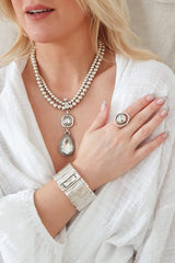 Bafra bracelet, silver