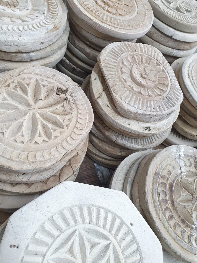 Salak chapati plate, light