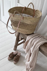Ses salines basket bag, natural