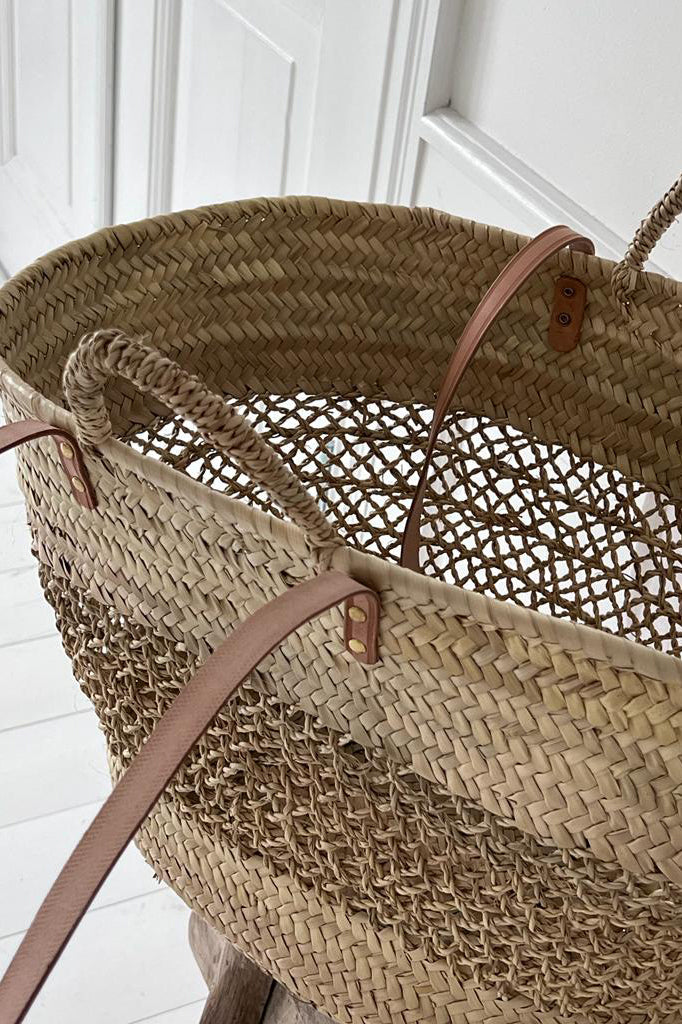 Ses salines basket bag, natural