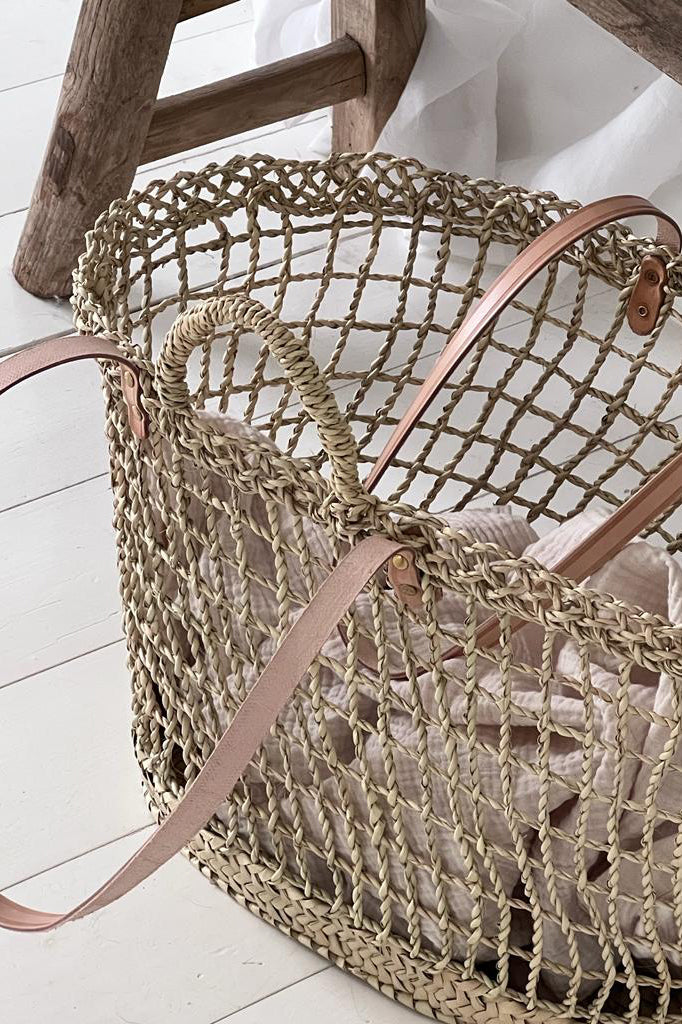 Soller basket bag, natural
