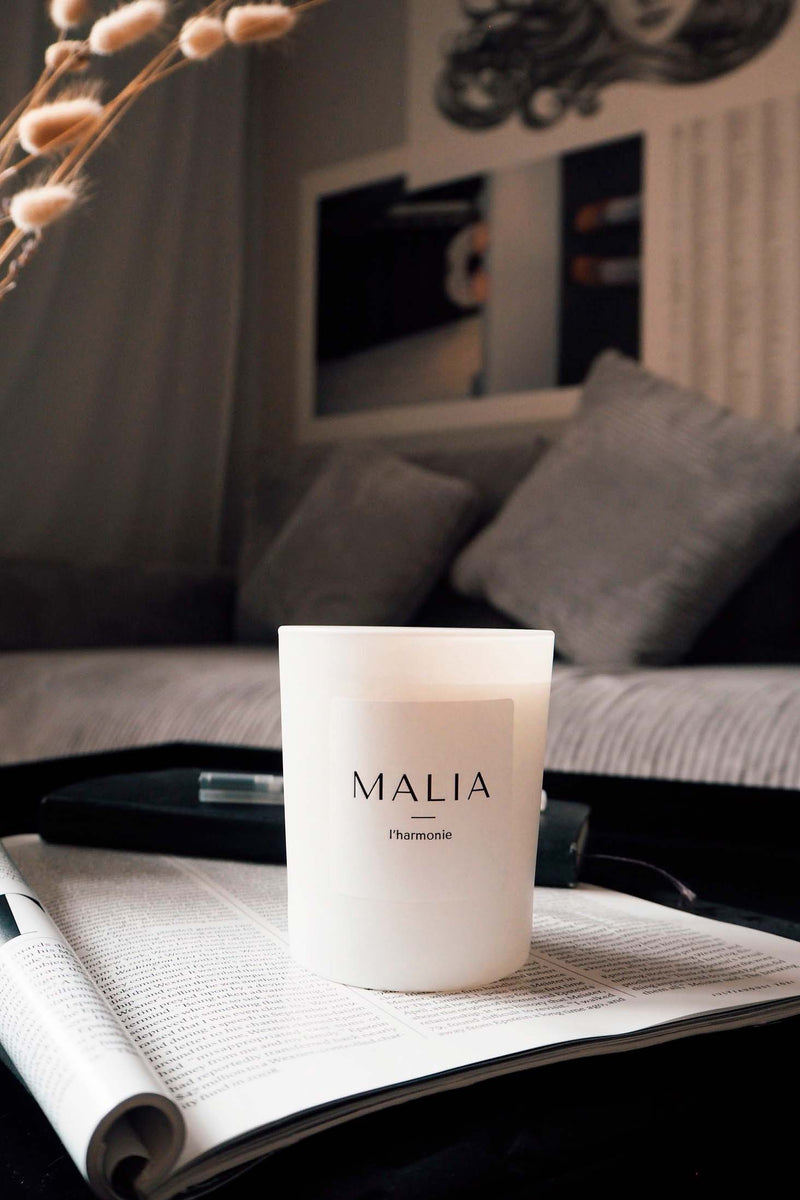 Malia l'harmonie scented candle, 180g